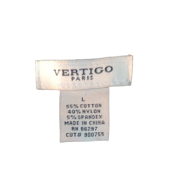 Vertigo Paris 3/4 Sleeve Snap Front Fully Lined Jacket, Black, Sz L - Picture 5 of 7